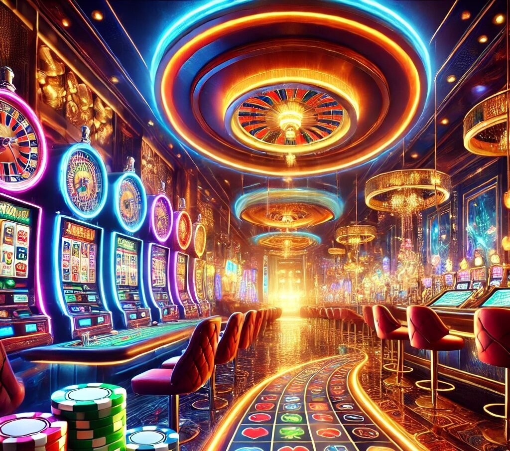 Ambiente vibrante de cassino online